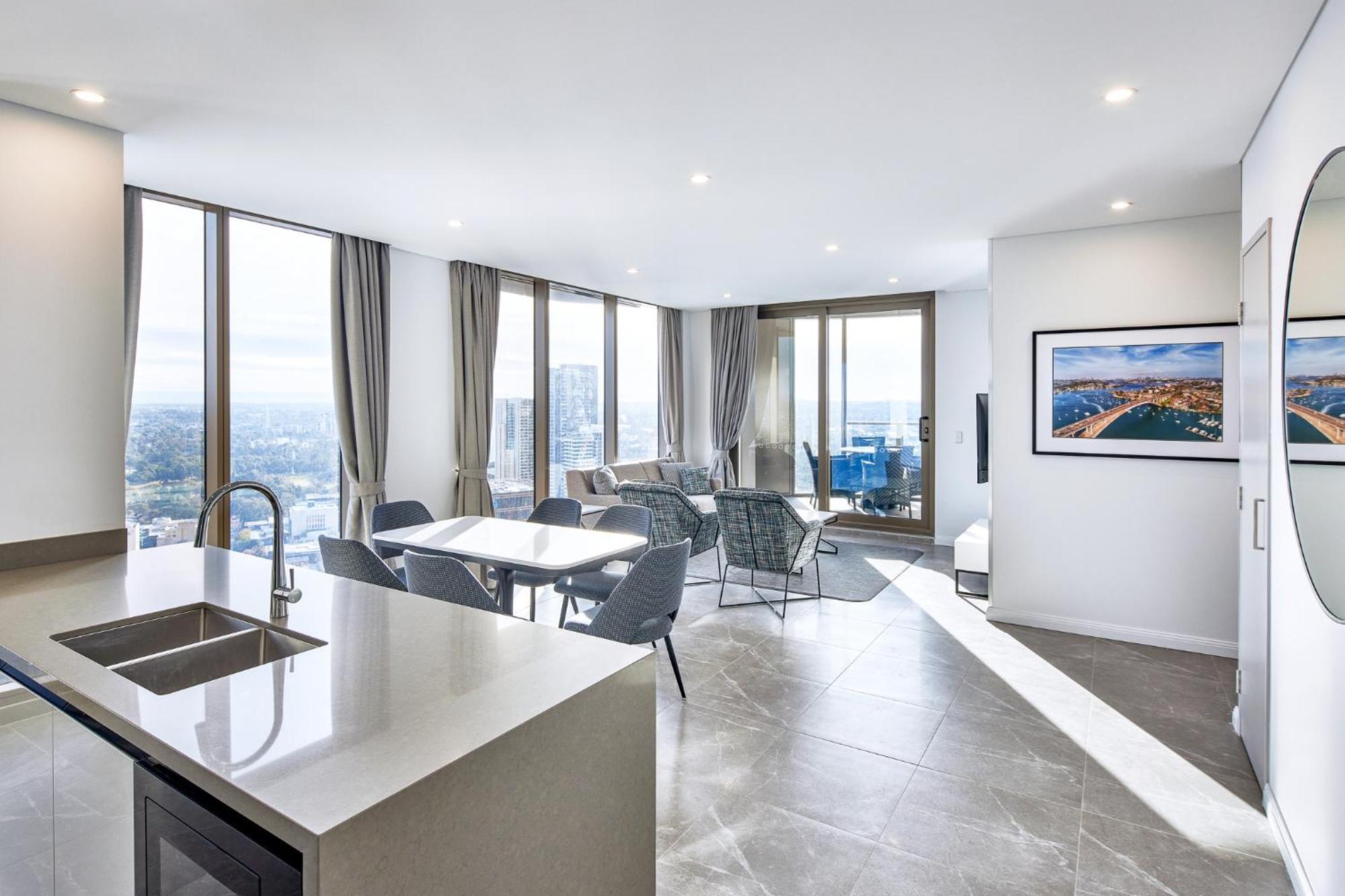 סידני Meriton Suites George Street, Parramatta מראה חיצוני תמונה