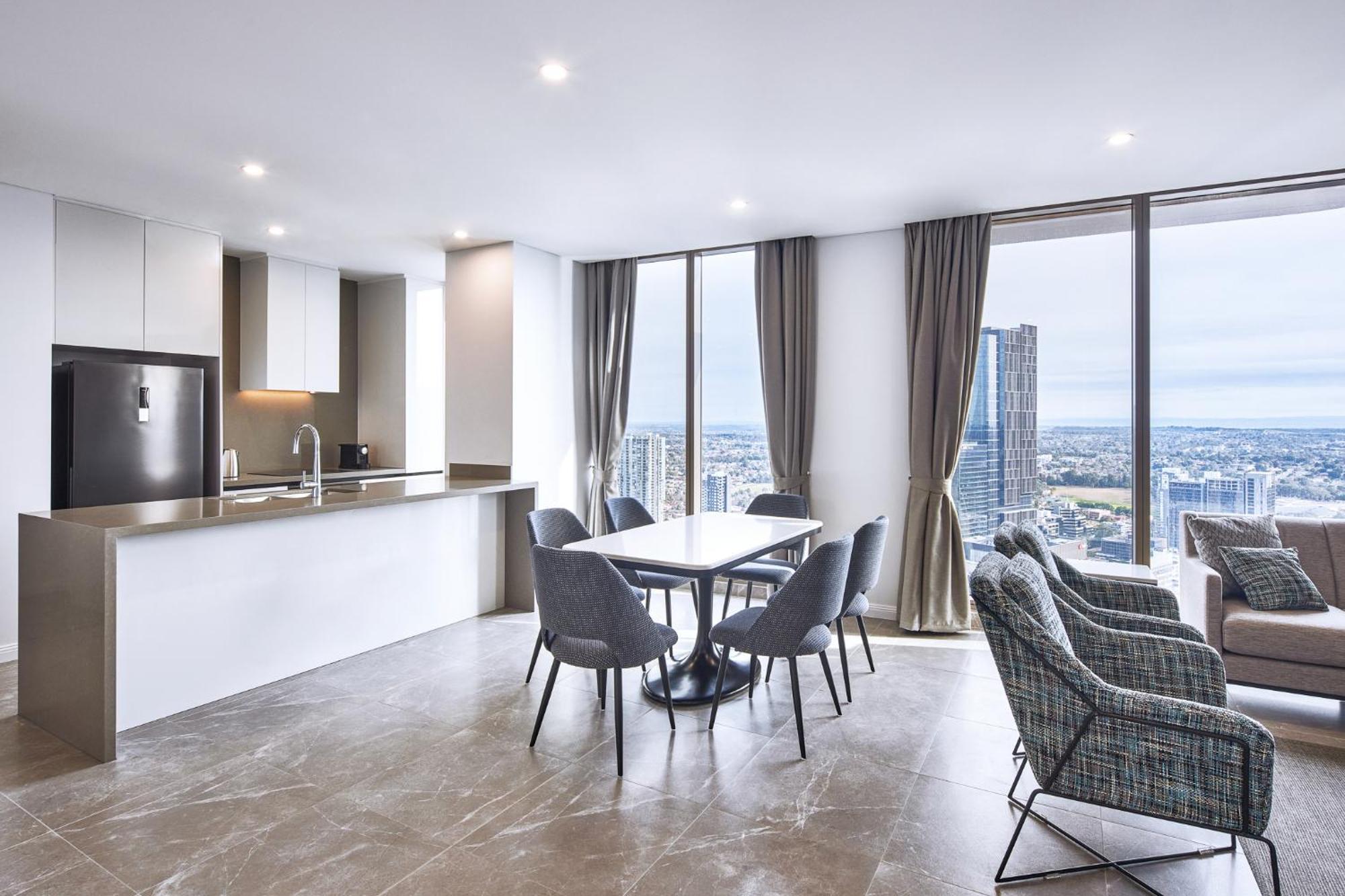 סידני Meriton Suites George Street, Parramatta מראה חיצוני תמונה