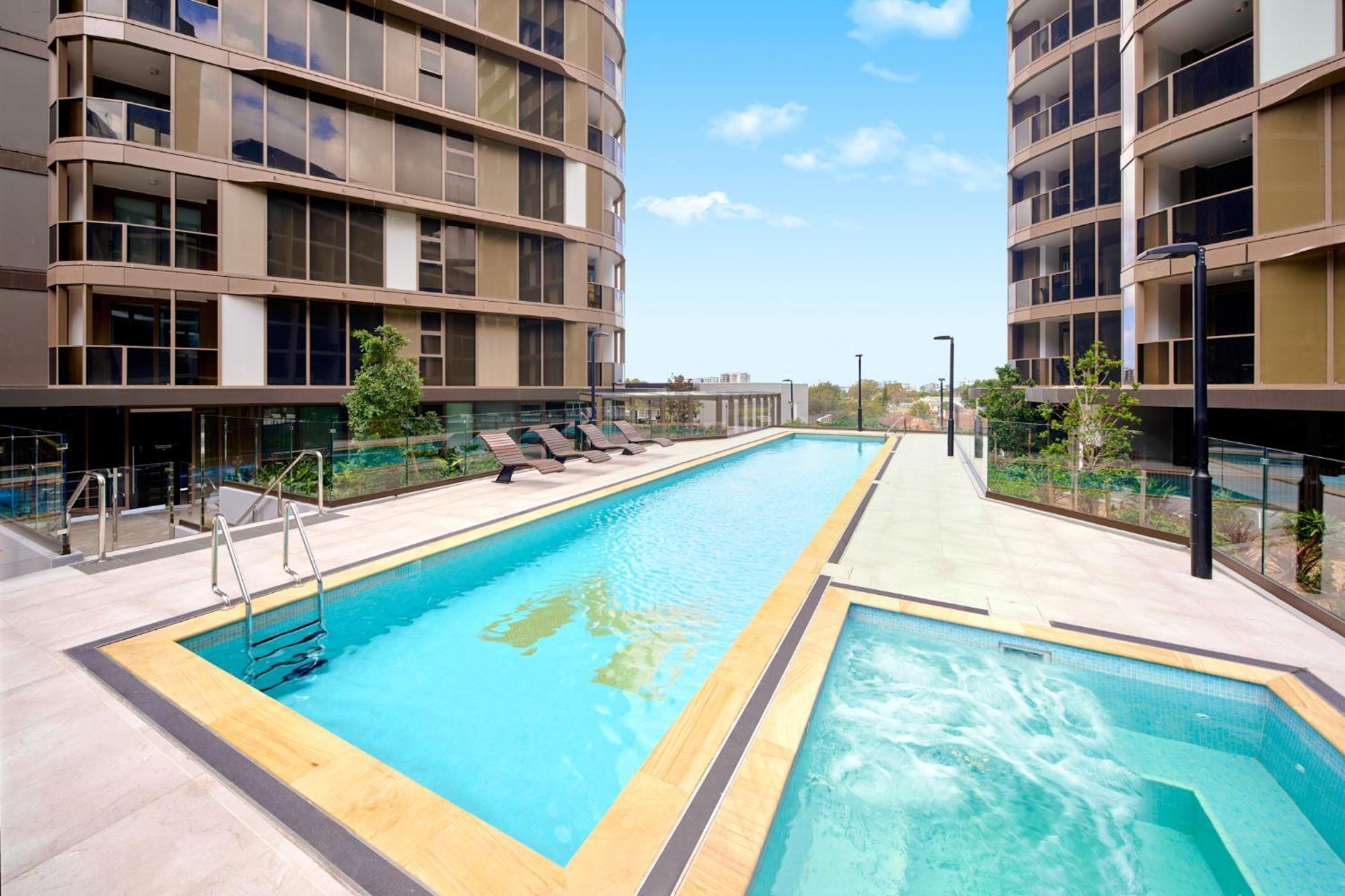 סידני Meriton Suites George Street, Parramatta מראה חיצוני תמונה